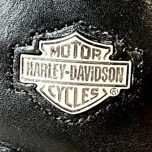 Authentic Harley Davidson Women's Black Leather Riding Boots